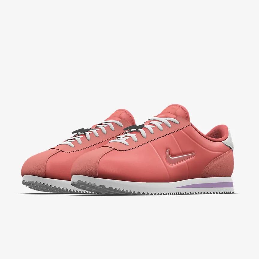 Giày Nike Cortez Unlocked By You Nữ Hồng